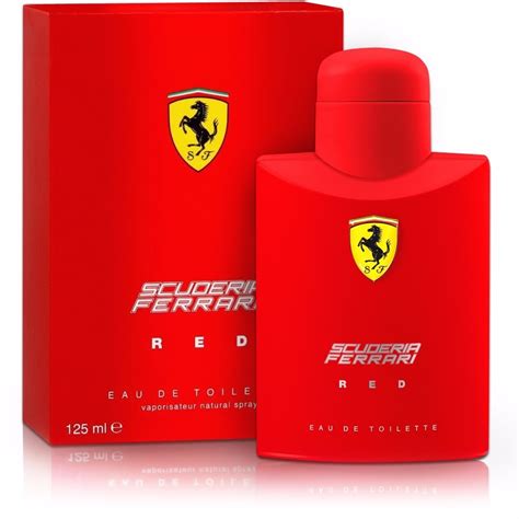 perfume ferrari red original e falso